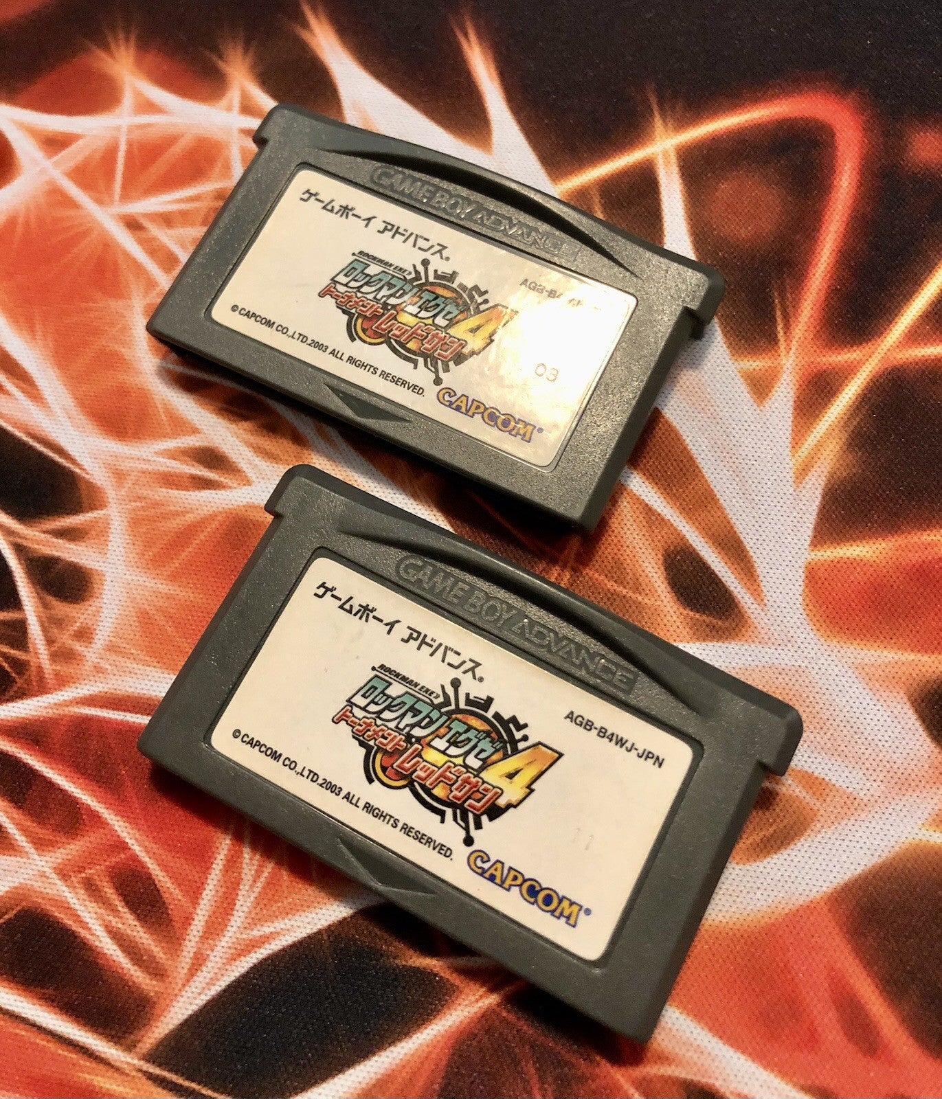 Rockman EXE 4 Tournament Red Sun Game Boy Advance GBA Japan GAME MONSTER CANADA