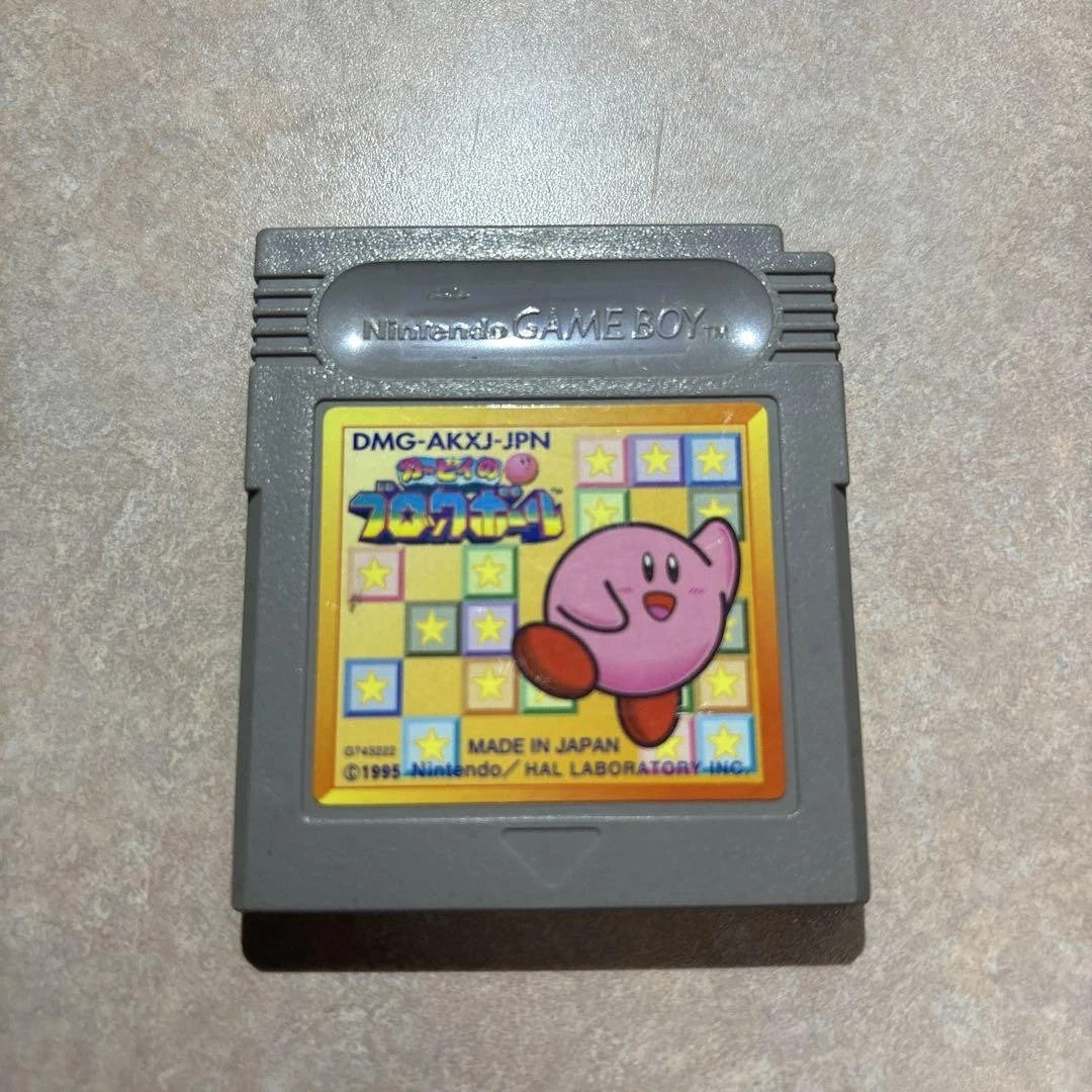 Kirby no Block Ball (Japanese) Game Boy GB Japan GAME MONSTER CANADA -.-