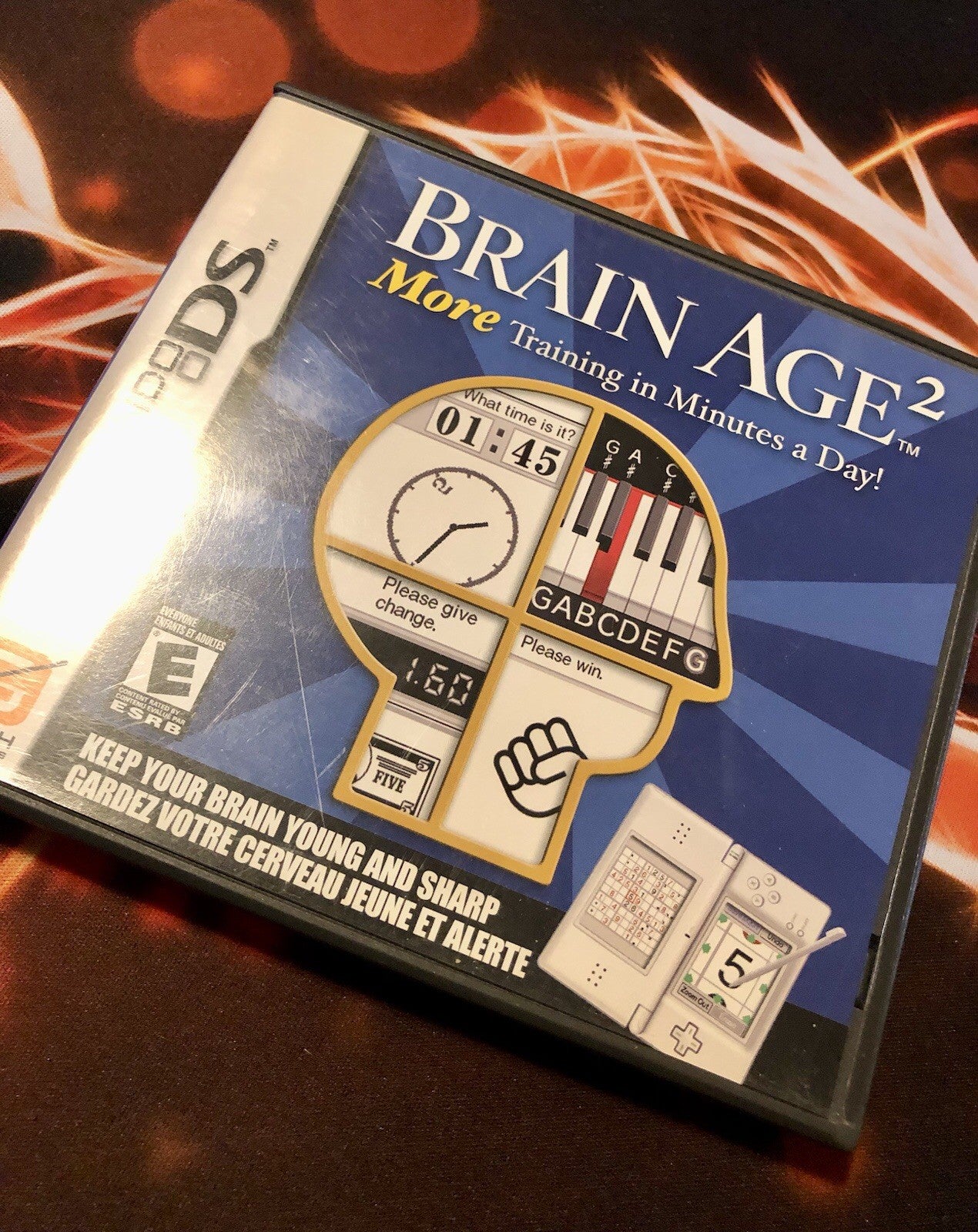 Brain Age 2: More Training in Minutes a Day Nintendo DS GAME MONSTER CANADA -..-