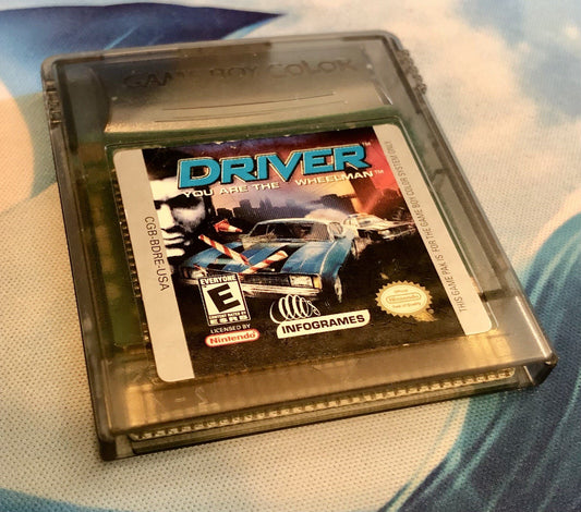 Driver: You Are The Wheelman (Nintendo Game Boy Color GBC, 2000) GAME MONSTER