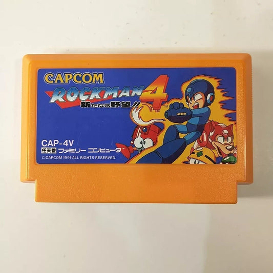 Rockman 4 Mega Man 4 Famicom NES Japan import SHIPS FROM CANADA