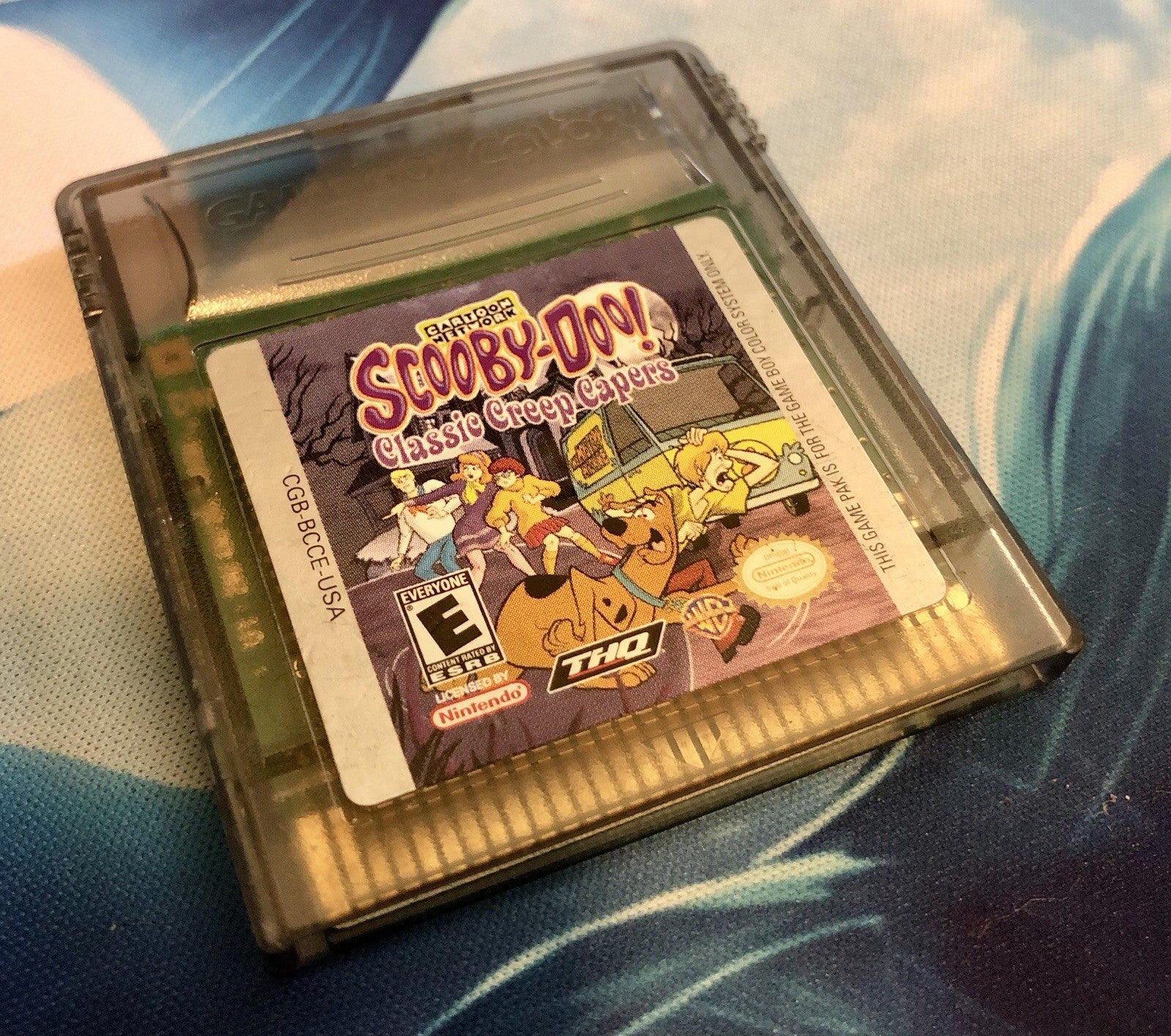 Scooby-Doo! Classic Creep Capers (Nintendo Gameboy Color, 2001) Authentic CANADA