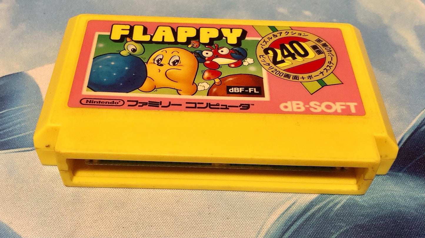Flappy (Nintendo Famicom FC NES, 1985) Japan Import GAME MONSTER CANADA