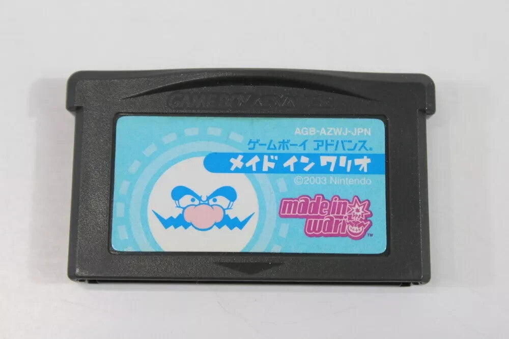 Made in Wario Gameboy Advance GBA Nintendo Japanese Cratridge Only