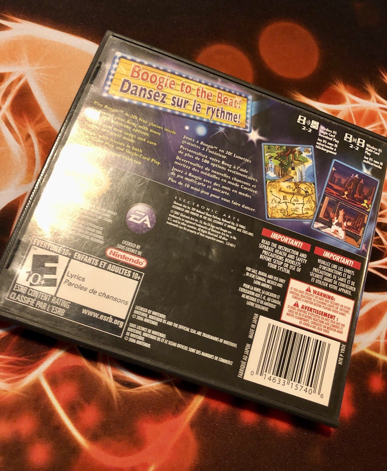 Boogie Nintendo DS CIB Complete with New Authentic GAME MONSTER CANADA -.-