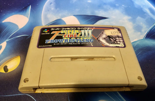 Super Fire Pro Wrestling III 3 Final Bout Super Famicom Japan Cartridge Only