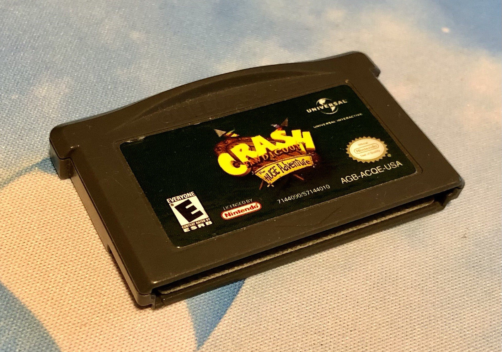 Crash Bandicoot Huge Adventure (Nintendo Game Boy Advance, 2002) GBA CANADA
