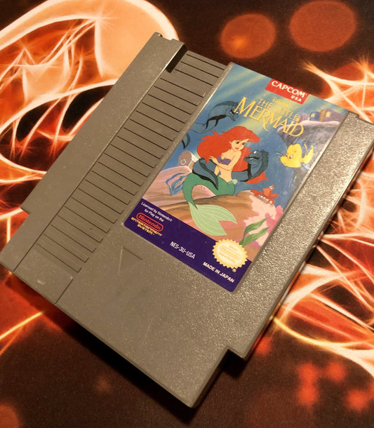 Disney's The Little Mermaid (Nintendo Entertainment System) NES GAME MONSTER -.-