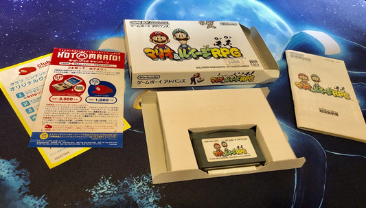 Complete Mario and Luigi RPG Game Boy Advance Japanese Import GBA JP US Seller