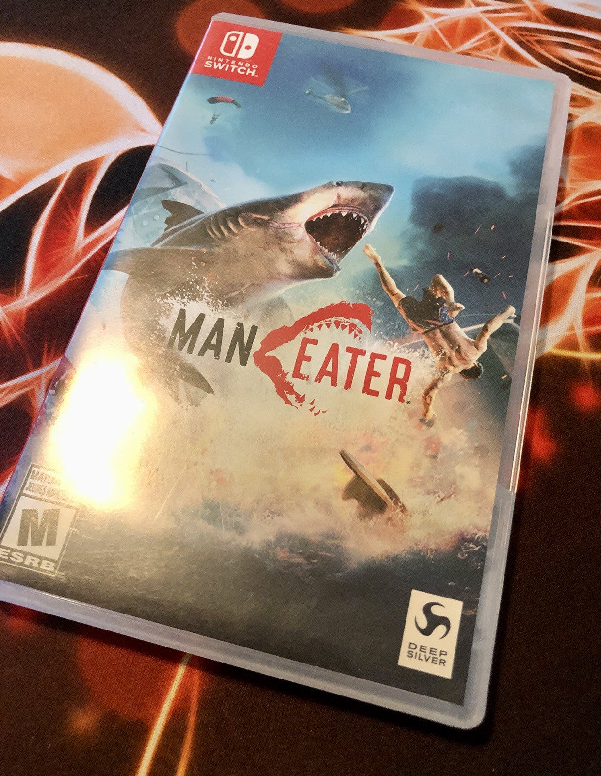 Maneater (Nintendo Switch,2021) Authentic GAME MONSTER CANADA -..-