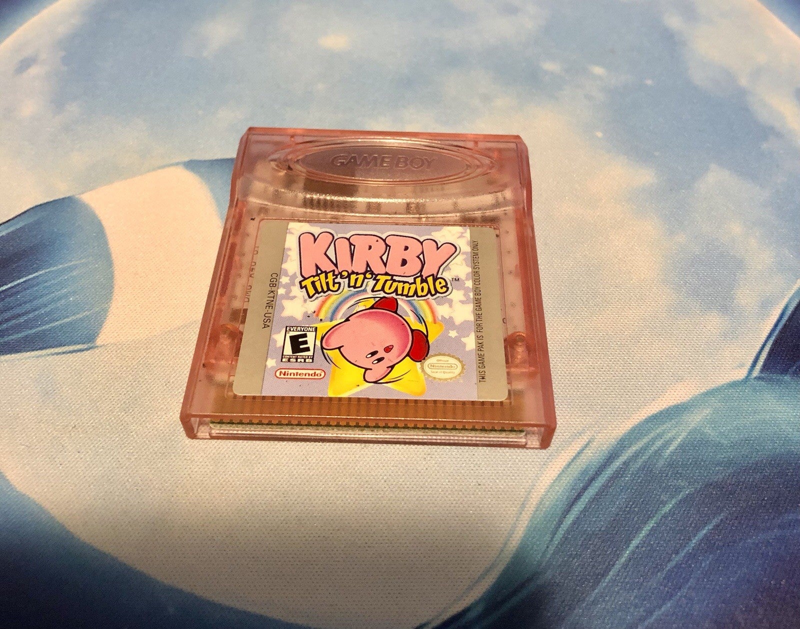 Kirby Tilt 'n' Tumble Authentic GBC Cartridge Only. TESTED SAVES TILTS Fast Ship