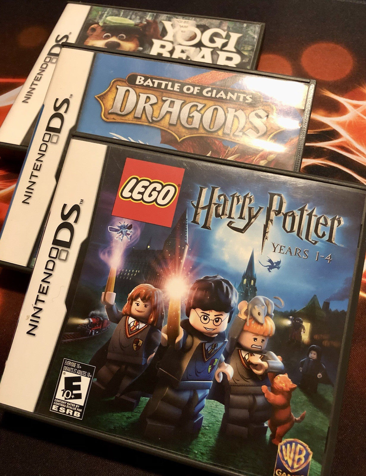 Lego Harry Potter - Battle of Giants: Dragons - Yogi Bear Nintendo DS CIS  x3