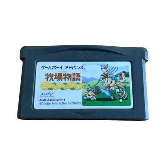 BOKUJO MONOGATARI Mineral Town Nintendo Gameboy Advance GBA Harvest Moon Japan
