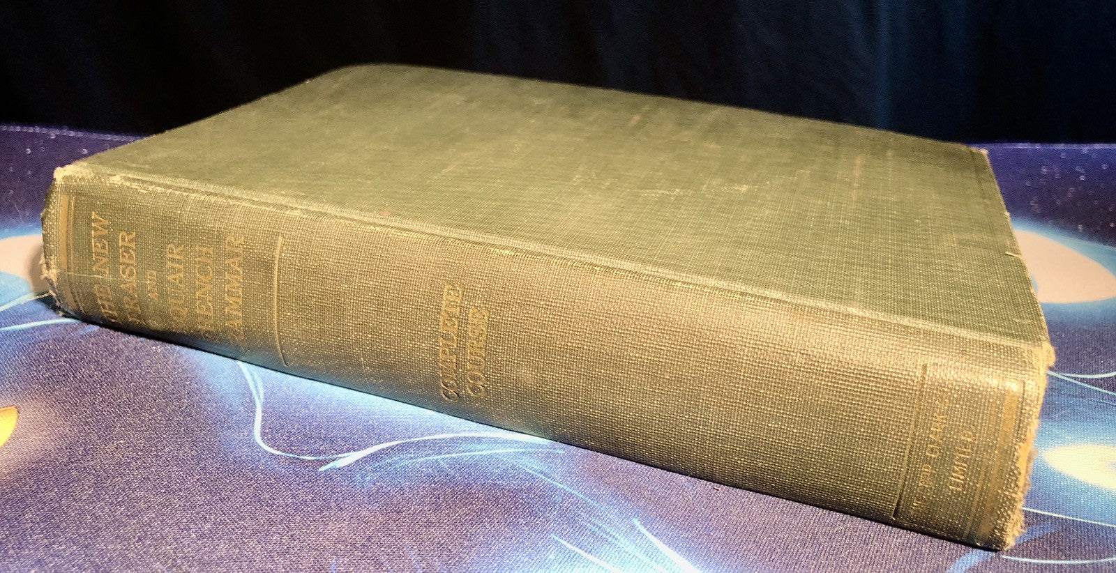 The New Fraser and Squair Complete French Grammar Vintage Textbook 1921