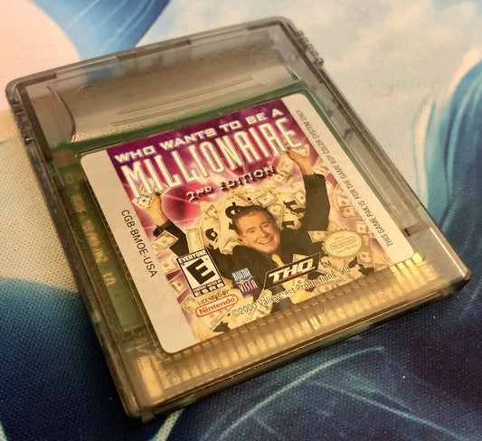 Who Wants to Be a Millionaire: 2nd Edition (Nintendo Game Boy Color) CANADA
