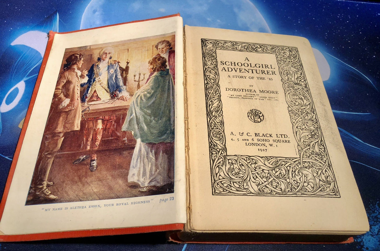 Schoolgirl Adventurer - a Story of the '45 - Dorothea Moore - 1927-01-01 A& C Bl