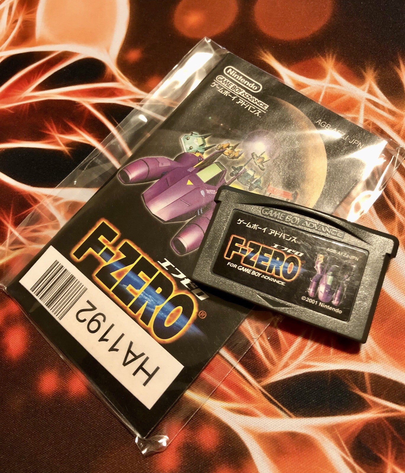 F-ZERO for Game Boy Advance Nintendo, 2001 with Manual Japanese Retro Game GBA