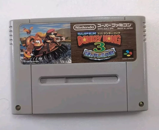 Super Donkey Kong 3 Nazo No Krems Shima (Nintendo Super Famicom SNES SFC, 1996)