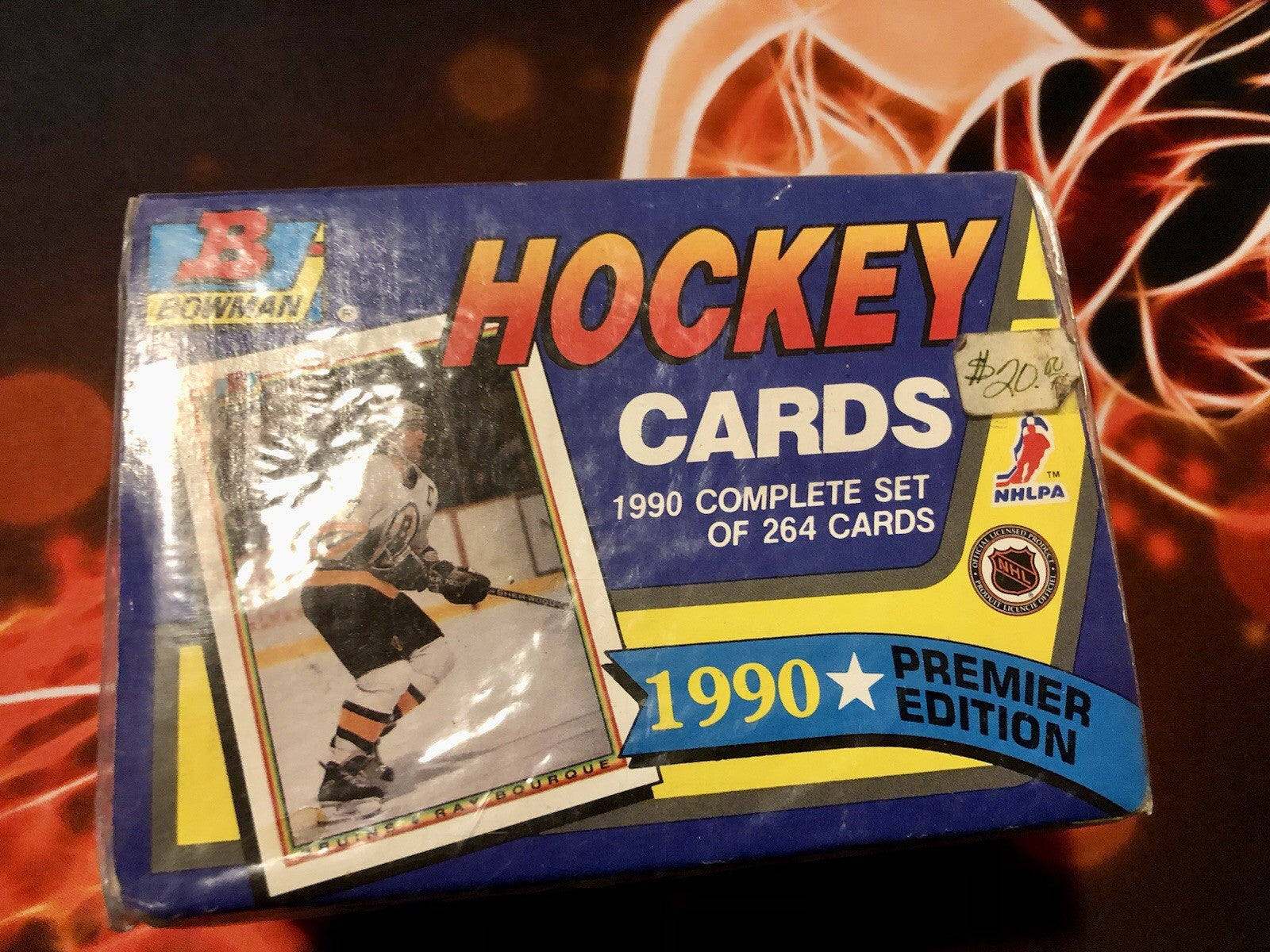 1990-91 Bowman hockey complete factory sealed 264 card set GREAT ROOKIES !!!