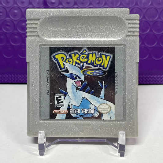 Pokemon: Silver Version GBC (Game Boy Color, 2000) *New Battery* Authentic