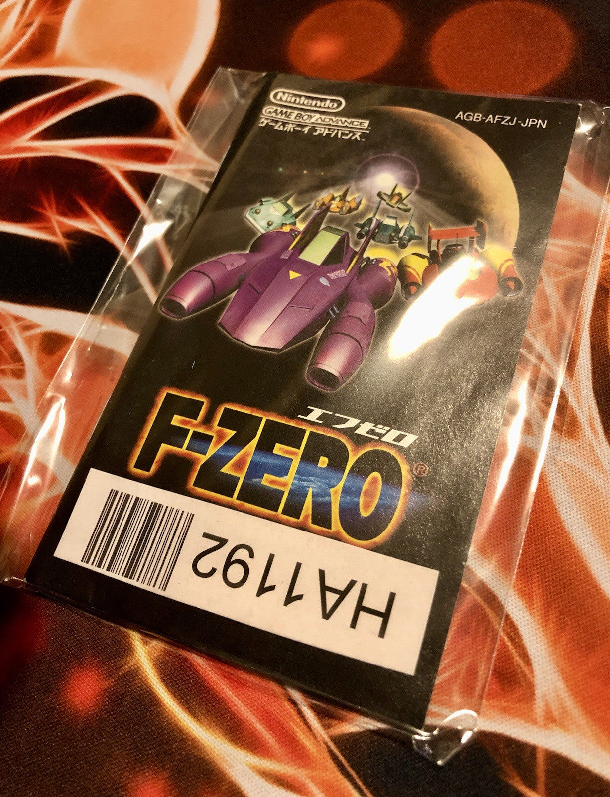 F-ZERO for Game Boy Advance Nintendo, 2001 with Manual Japanese Retro Game GBA
