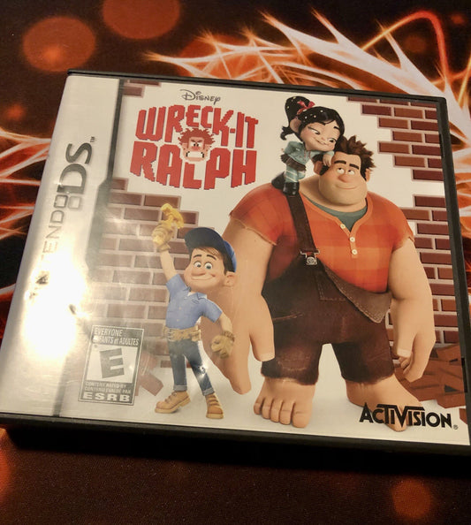 Wreck-It Ralph Nintendo DS Authentic GAME MONSTER CANADA -..-