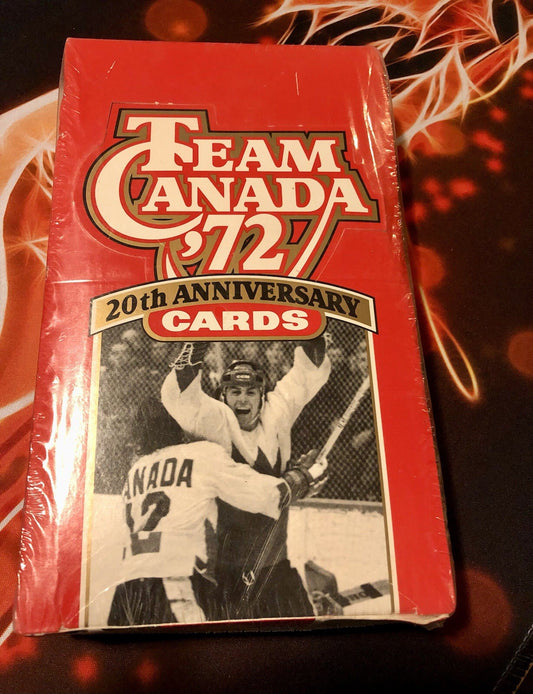 1992 - FUTURE TRENDS - TEAM CANADA 72 SEALED BOX - 24 PACKS SEALED INSIDE 