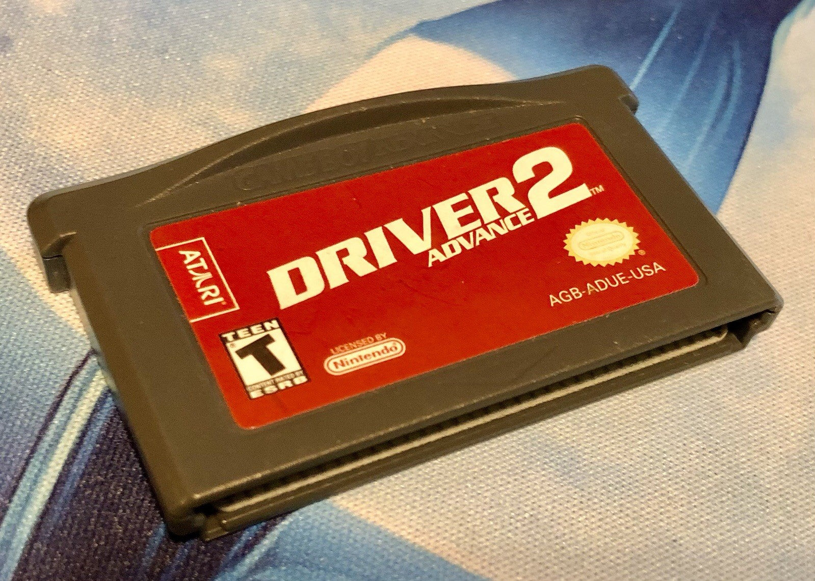 Nintendo Game Boy Advance Driver Advance 2 Authentic Tested & Working Atari 2002