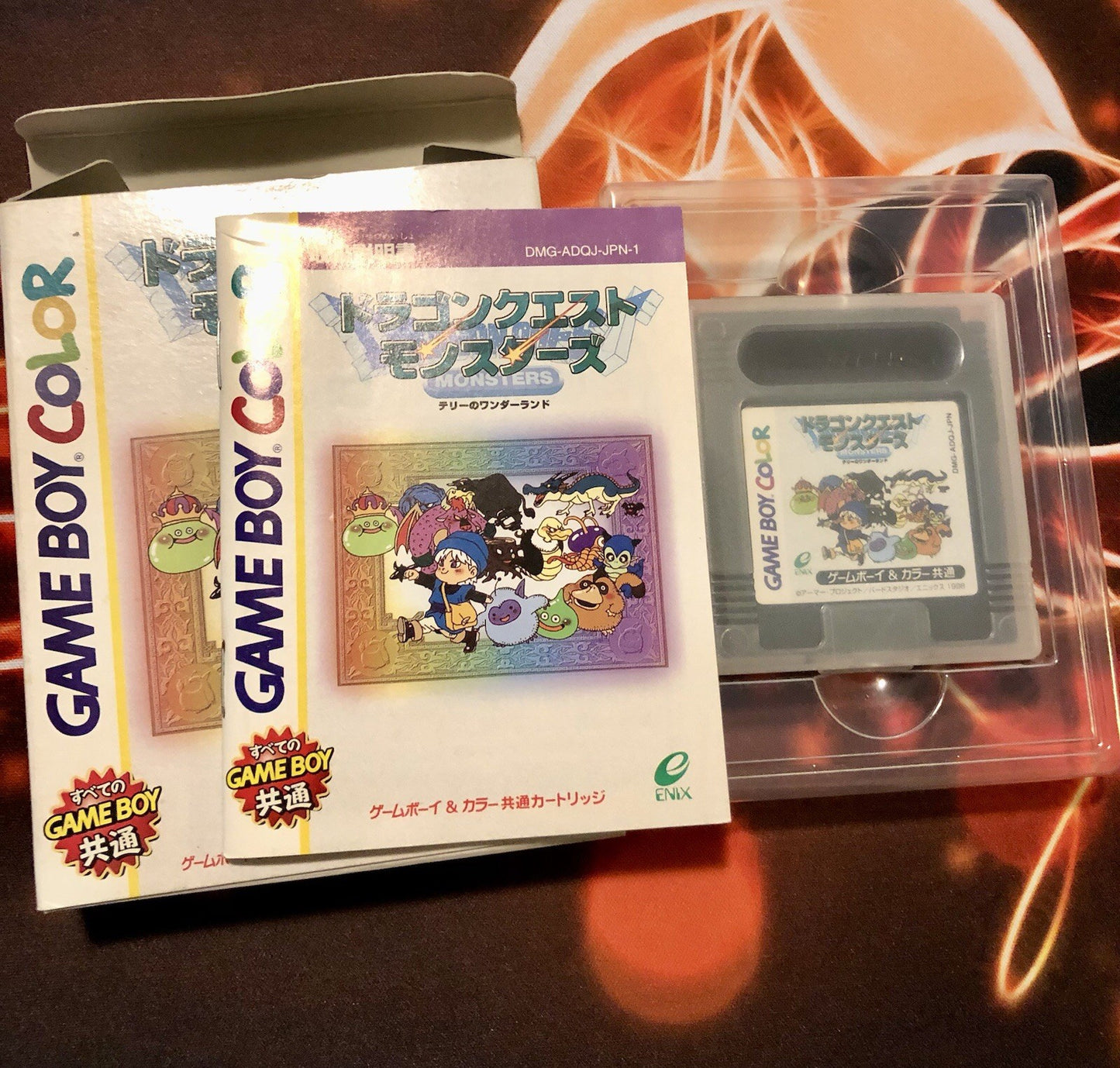 Dragon Quest Monsters Game Boy Color Japan DMG-P-ADQ-JPN GBC GAME MONSTER CANADA