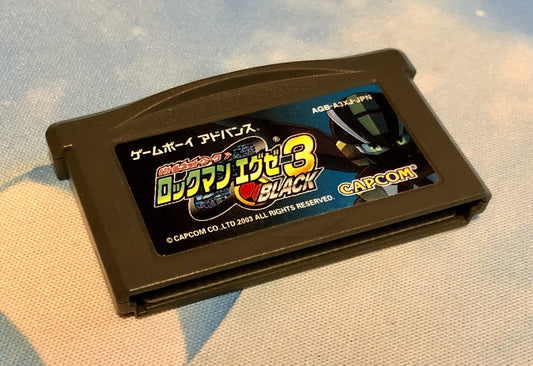 Battle Network RockMan EXE 3 Black (Nintendo Game Boy Advance GBA, 2003) Japan
