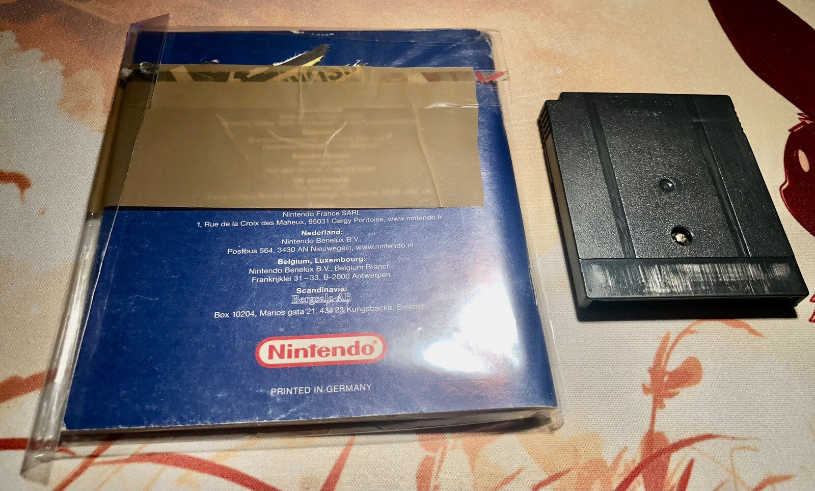 Pokemon Trading Card Game - Cart and Manual- Nintendo Gameboy Color - Tested 