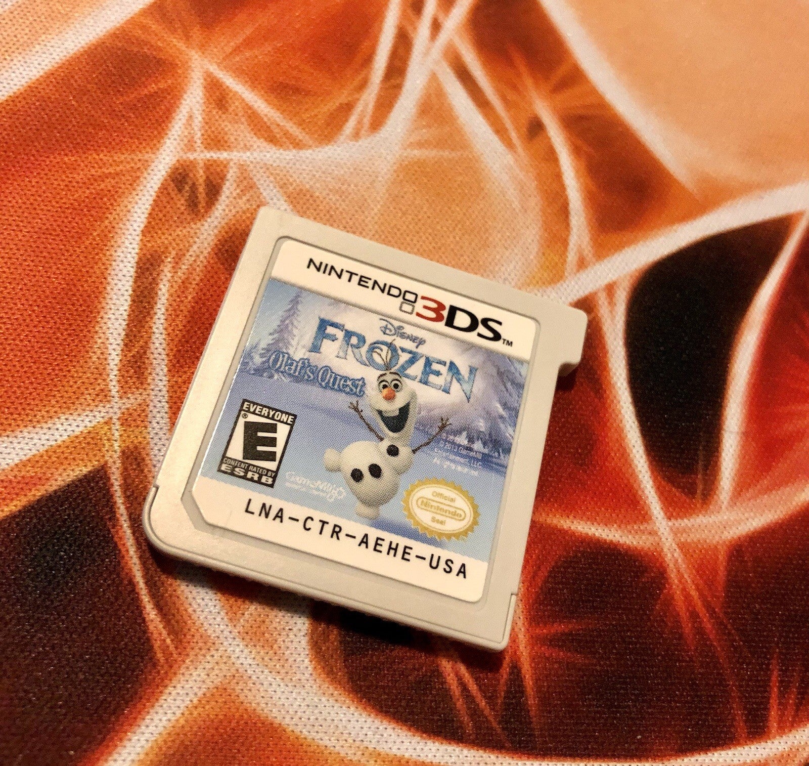 Disney Frozen: Olaf's Quest for Nintendo 3DS Authentic GAME MONSTER CANADA -..-