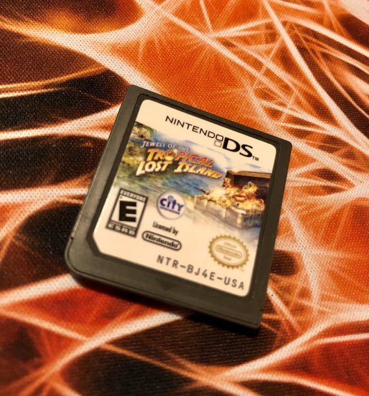 Jewels of the Tropical Lost Island (Nintendo DS, 2010) GAME MONSTER CANADA -..-