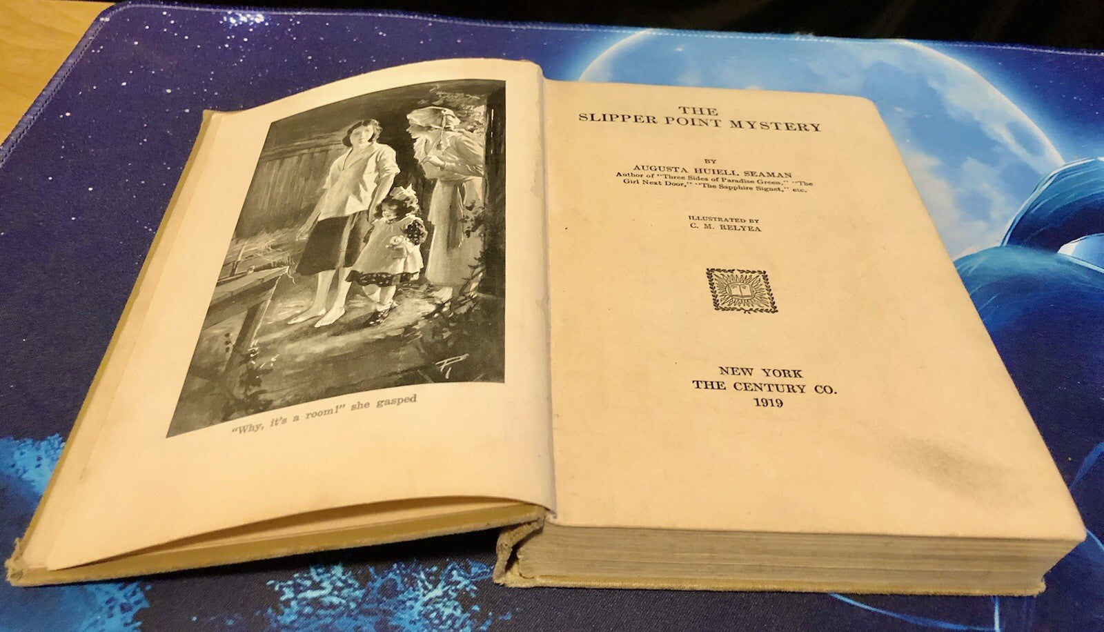 The Slipper Point Mystery 1919 Hardcover by Augusta Huiell Seaman