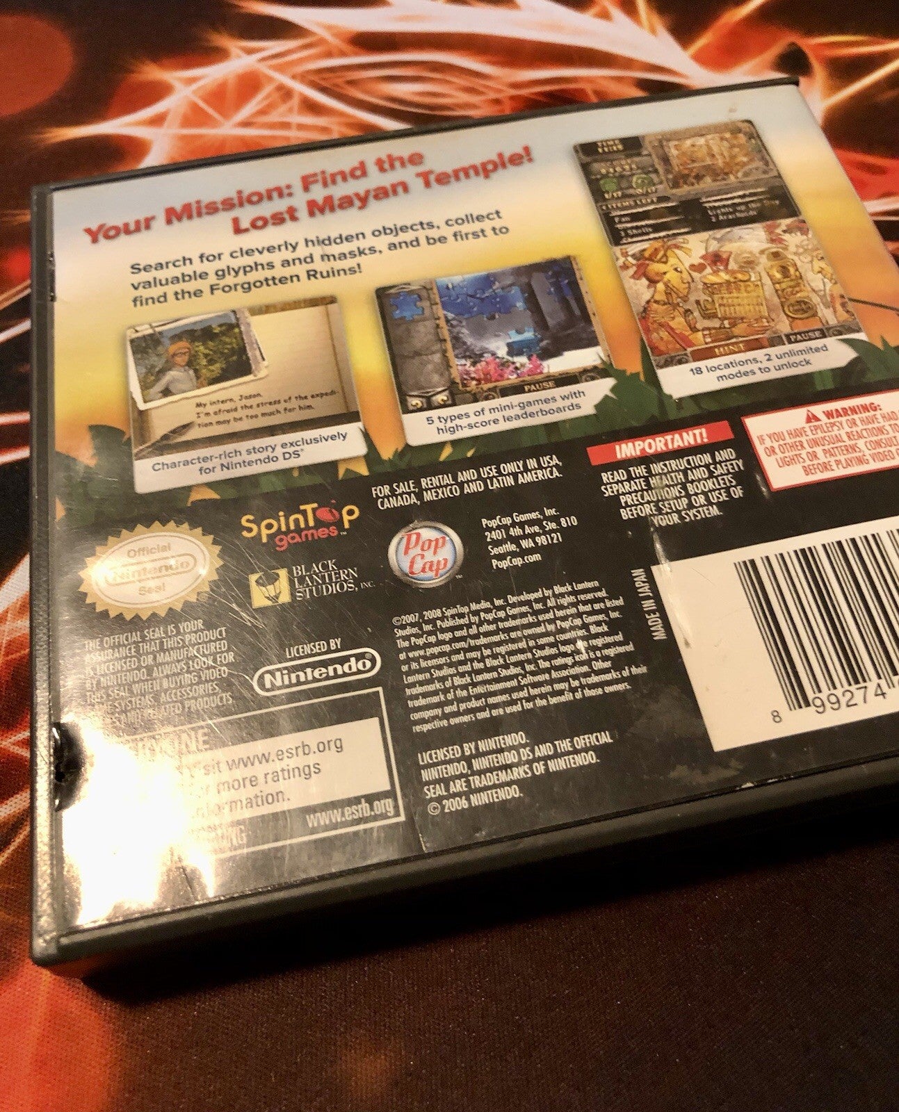 Amazing Adventures: The Forgotten Ruins Nintendo DS - GAME MONSTER CANADA -..-