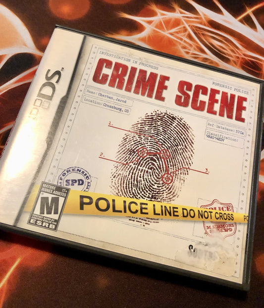 Crime Scene (Nintendo DS, 2010) CIB - Authentic GAME MONSTER CANADA -..-