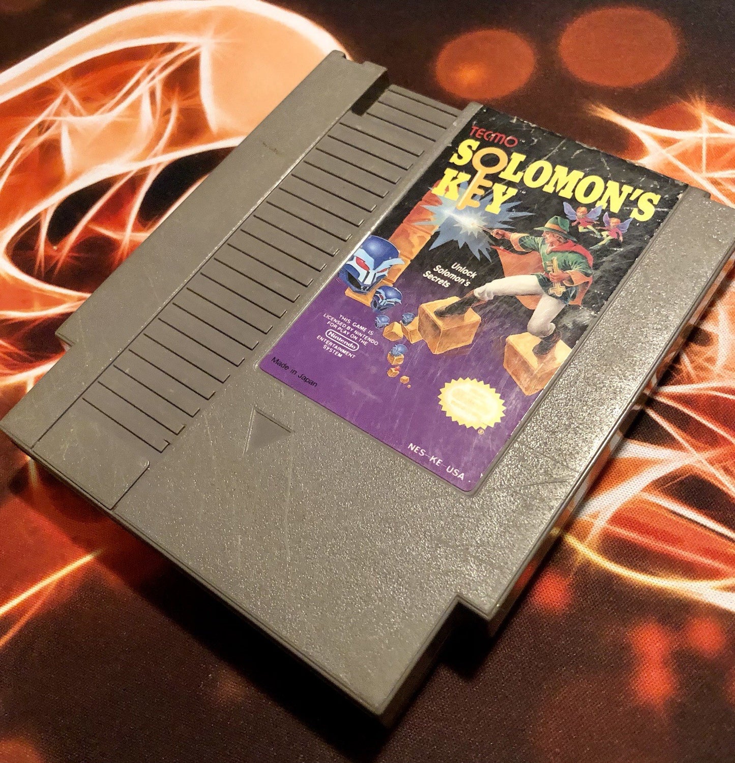 Solomon's Key / Nintendo NES / PAL B / FR / FAH GAME MONSTER CANADA -.-