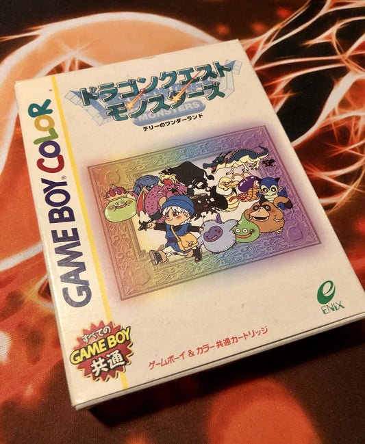 Dragon Quest Monsters Game Boy Color Japan DMG-P-ADQ-JPN GBC GAME MONSTER CANADA