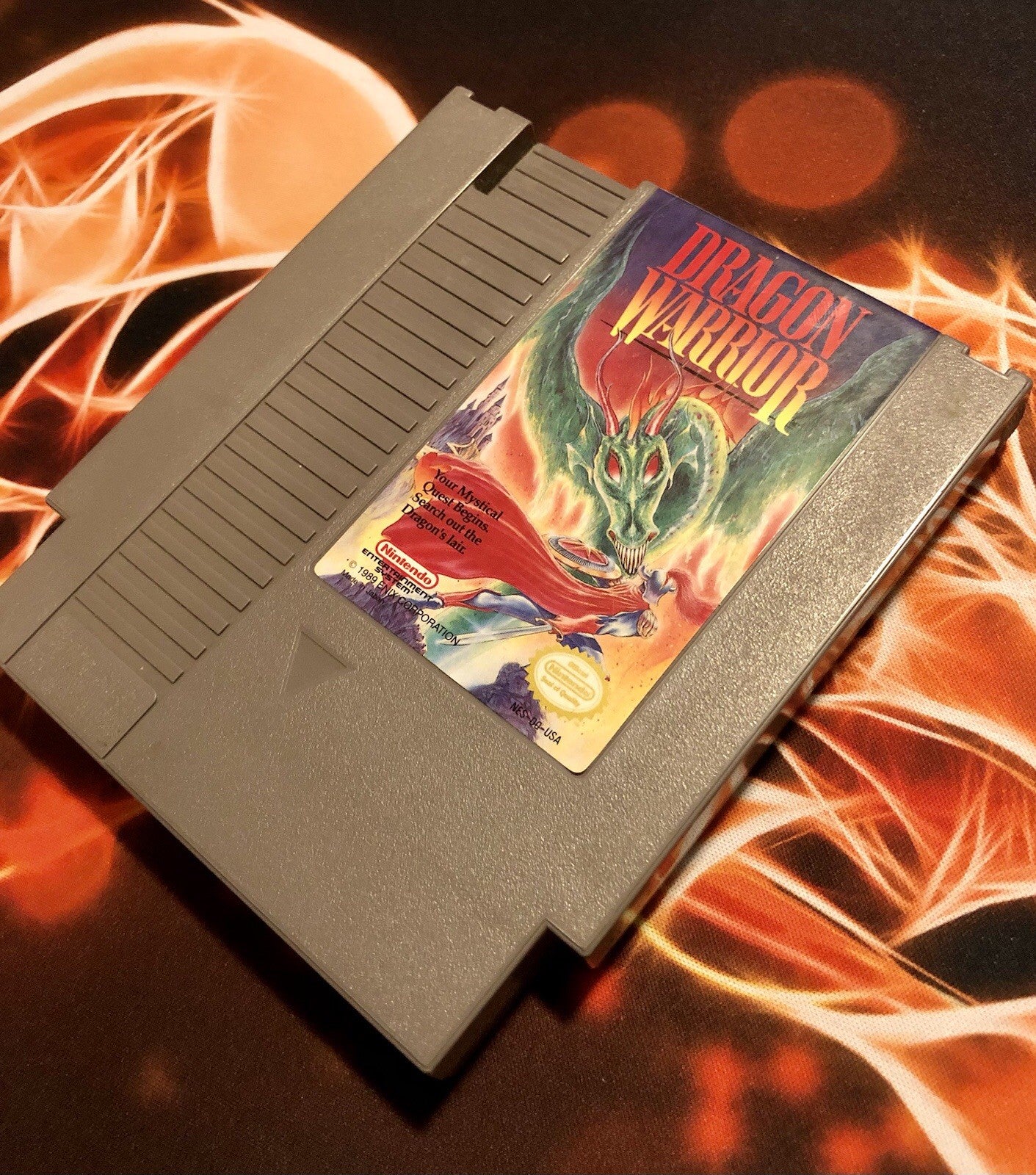 Dragon Warrior (Nintendo Entertainment System, 1989) NES GAME MONSTER CANADA