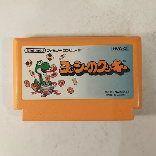 Yoshi no Cookie (Nintendo Famicom FC NES, 1992) Japan Import