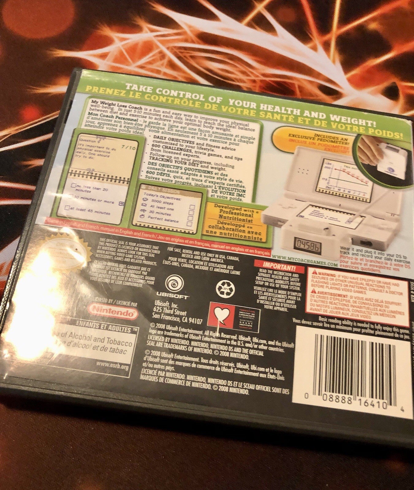 (LUP) My Weight Loss Coach (Nintendo DS: 2008) Authentic GAME MONSTER CANADA -.-