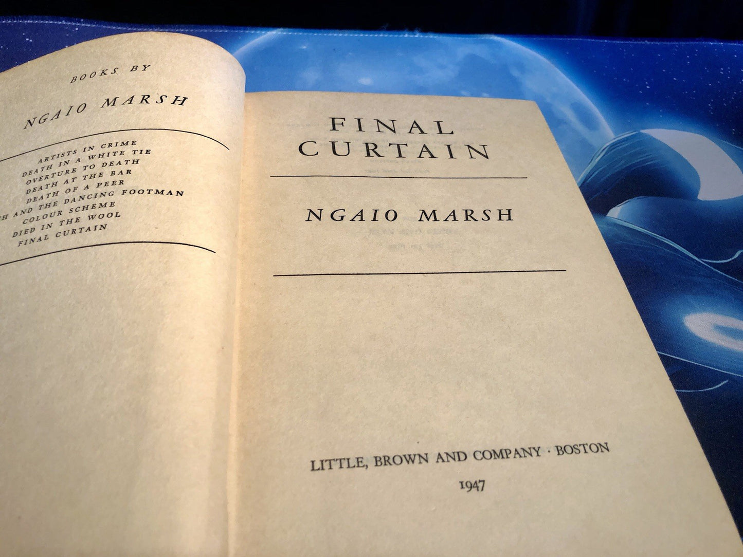 FINAL CURTAIN by Ngaio Marsh - 1947 First Edition - Hardcover