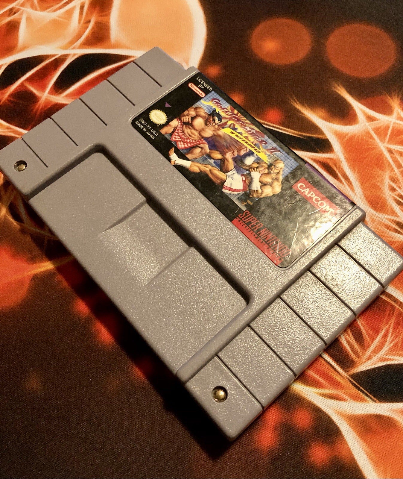 Street Fighter II Turbo SNES Super Nintendo Authentic GAME MONSTER CANADA -.-