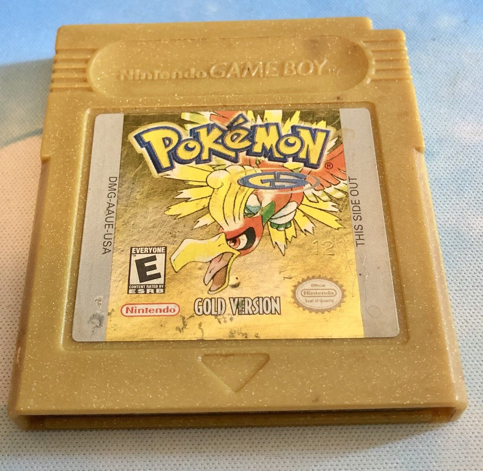 Pokemon Gold Version (Nintendo Game Boy Color GBC) Authentic New Battery Tested