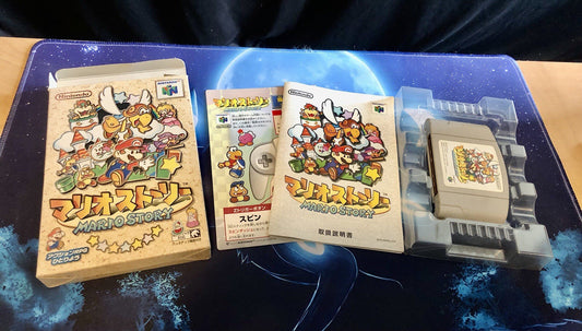 Mario Story (Paper Mario) N64 Nintendo 64 NTSC-J Japanese CIB | CANADA