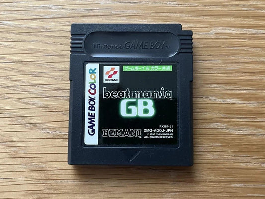 Beatmania Beat Mania GB Gameboy KONAMI Nintendo Japan GAME MONSTER CANADA -.-