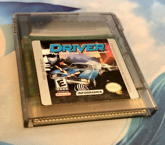 Driver: You Are The Wheelman (Nintendo Game Boy Color GBC, 2000)  CANADA