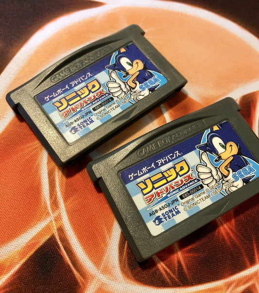 Sonic Advance Nintendo Game Boy Advance SEGA 2001 Japan GAME MONSTER CANADA -..-