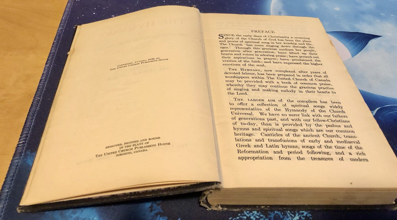 The Hymnary of The United Church of Canada Hymnal Music Book 1930