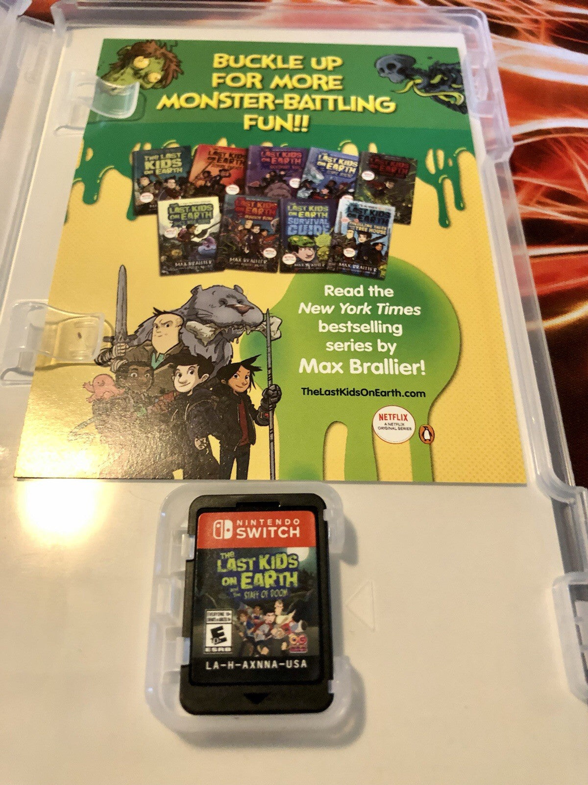 Nintendo SWITCH - Last Kids on Earth and the Staff of Doom GAME MONSTER CANADA